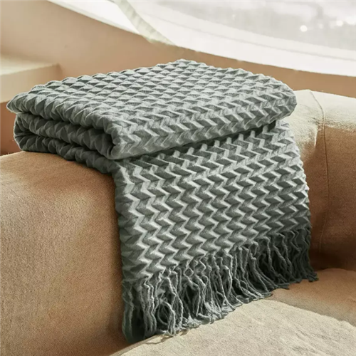 Knitted Throw Blanket