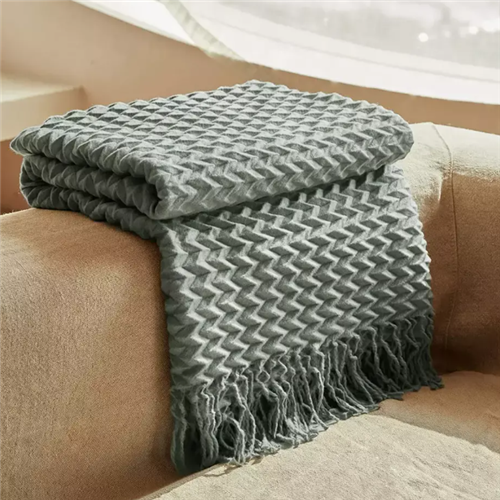 Knitted Throw Blanket